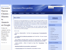 Tablet Screenshot of lescoursdecogestion.fr